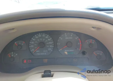 2000 Ford Mustang from USA, damaged, VIN 1FAFP4444YF186845